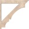 Ekena Millwork Balboa Traditional Smooth Outlooker, Douglas Fir, 7 1/2"W x 48"D x 48"H OUT08X48X48BOA01SDF - alternate 4
